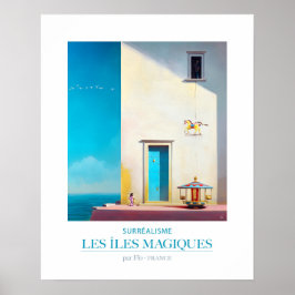 Poster Affiche Les îles magiques-DK835