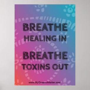 Poster Afirmação Positiva Estado de Funcionamento do Co