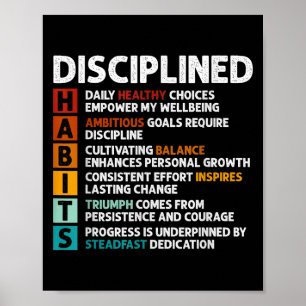 Poster Afirmações de Cotação Motivacional de Definição de