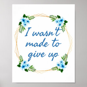 Poster afirmações inspiradoras para o sucesso