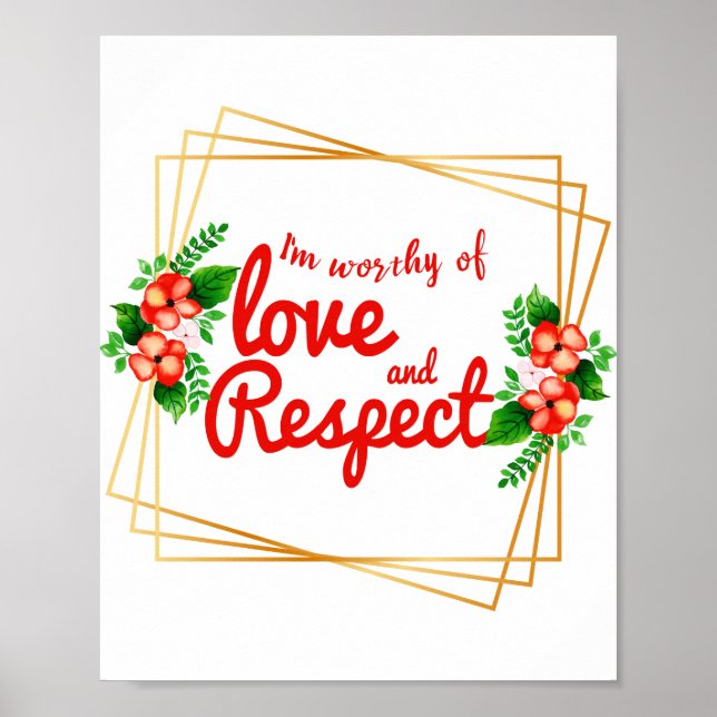 Poster afirmações motivacionais para sonhadores (Frente)