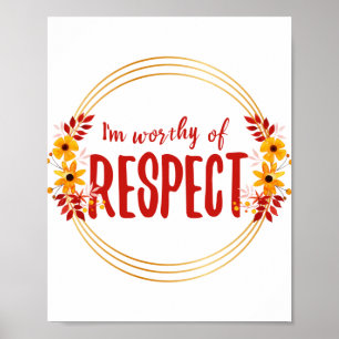 Poster afirmações positivas para a vida e o amor própr