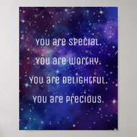 Afirmações Positivas "Você É Especial"