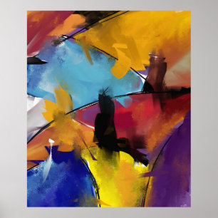 Póster Afixar Extra Grande modelo “Abstract 1412 "