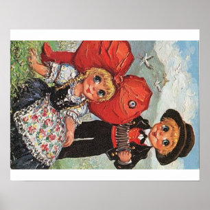 Póster Afixar. Pequenos Alsaciens