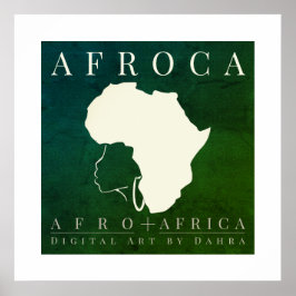 POSTER ÁFRICA AFRO