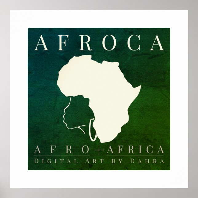 POSTER ÁFRICA AFRO (Frente)