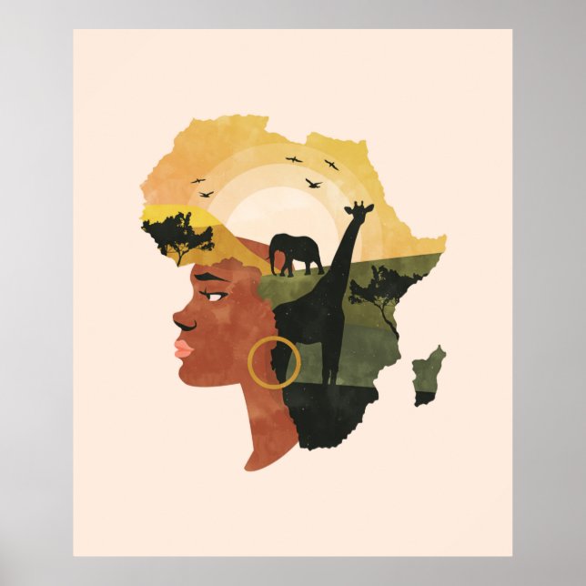 Poster África Amor (Frente)