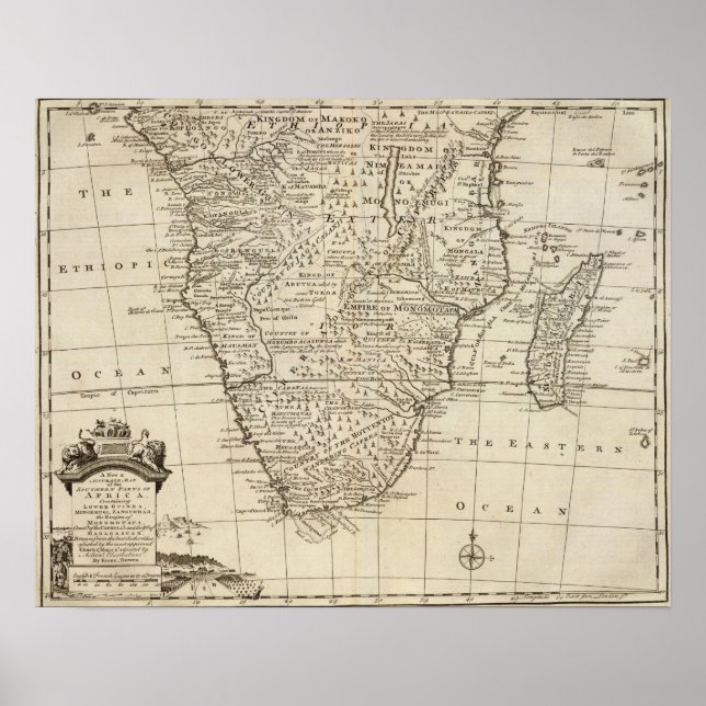 Poster África Austral 4 (Frente)