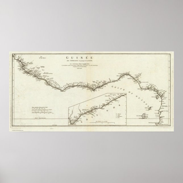 Póster África Central Ocidental (Frente)