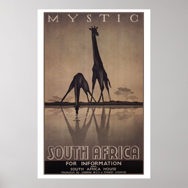 Poster África do Sul (Frente)