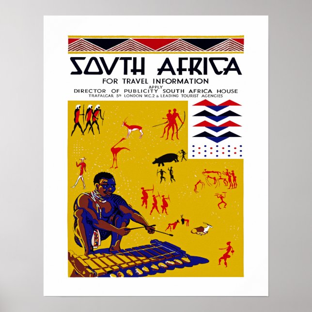 Poster África do Sul (Frente)