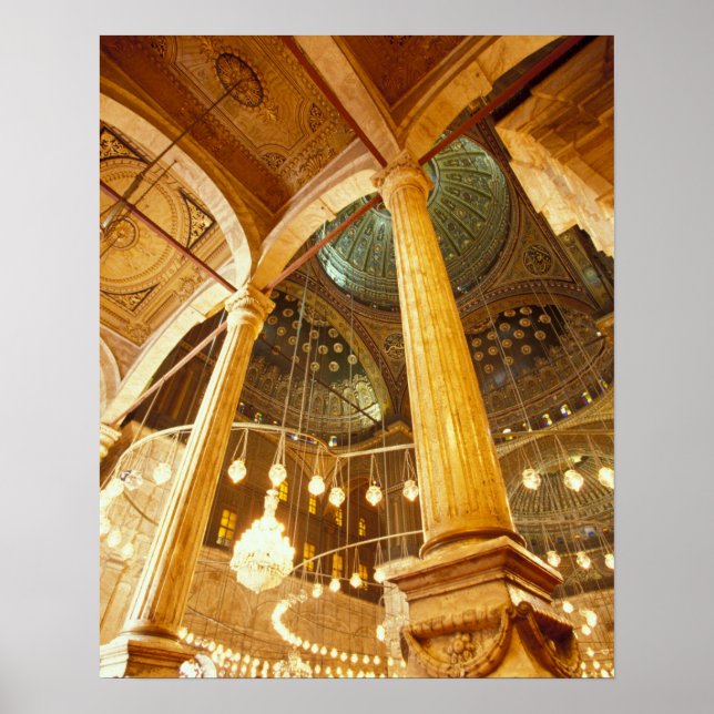 Póster ÁFRICA, Egito, Cairo, Mesquita de Muhammad Ali (Frente)