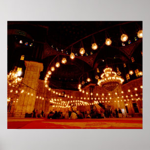 Póster África, Egito, Cairo, Mesquita Muhammad Ali, A