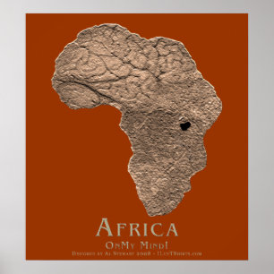 Poster África em minha mente