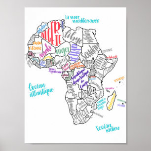 Poster África francófono