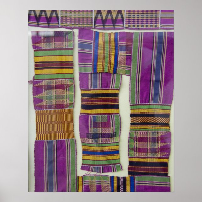 Póster África, Gana, Acra. Museu Nacional, considerado (Frente)