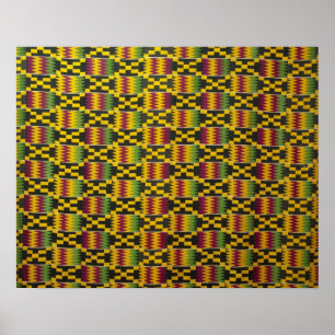 Póster África, Gana, Acra. Museu Nacional, considerado 2