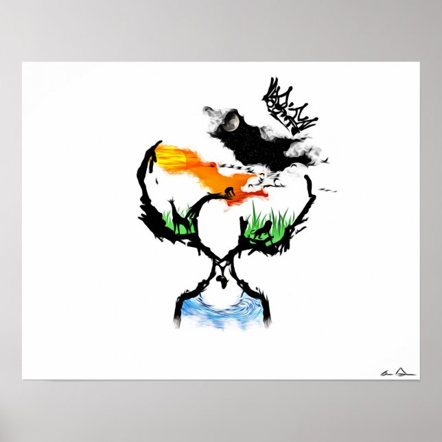 Poster África Mãe (Frente)