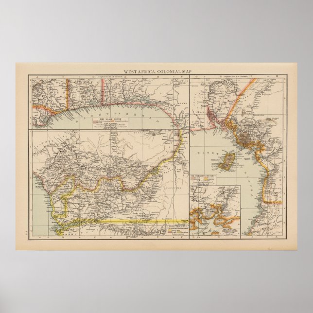 Poster África Ocidental (Frente)
