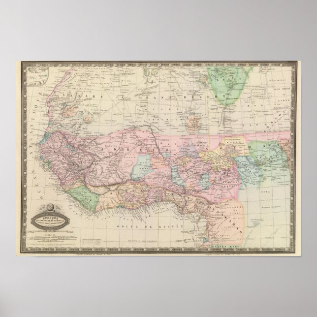 Poster África Ocidental 2 (Frente)