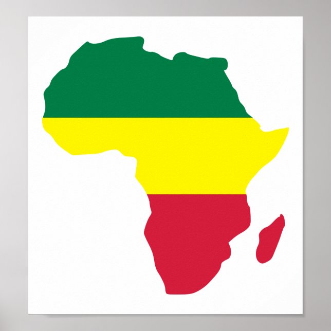 Poster Africa Reggae (Frente)