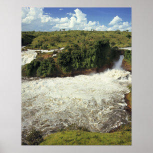 Póster África, Uganda, Murchison Falls NP. O frio