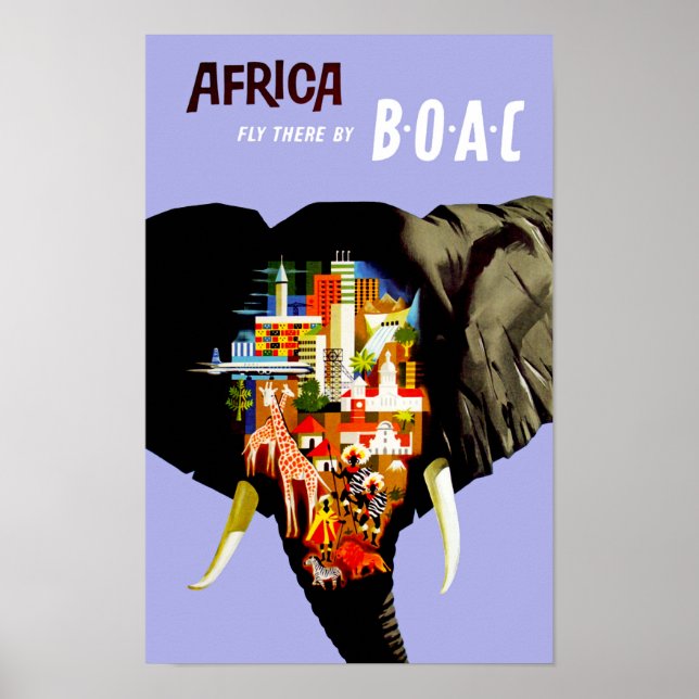 Poster África - Voar Lá (Frente)