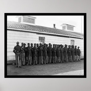 Poster African American Company E 1865