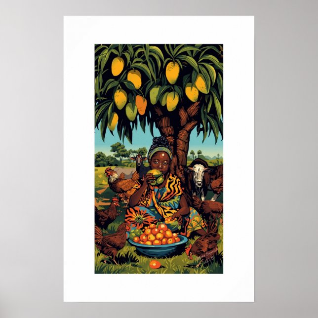 Poster African Art Print (Frente)