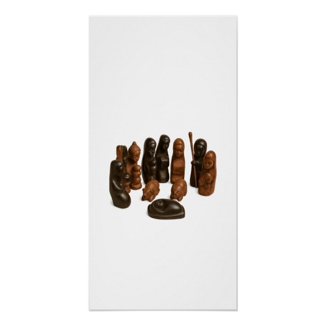 Póster African Nativity Scene Poster – Traditional Spirit (Frente)