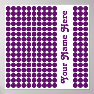 Poster African Violet Safari Dot com nome