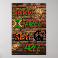 Poster Africano-Americano de Liberdade e Igualdade