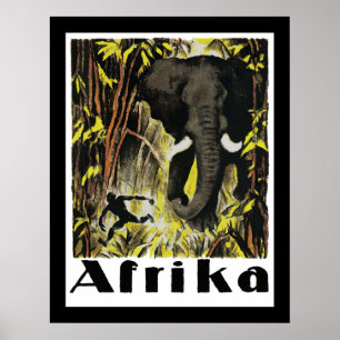 Póster Afrika