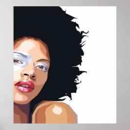 Poster afro-cêntrico