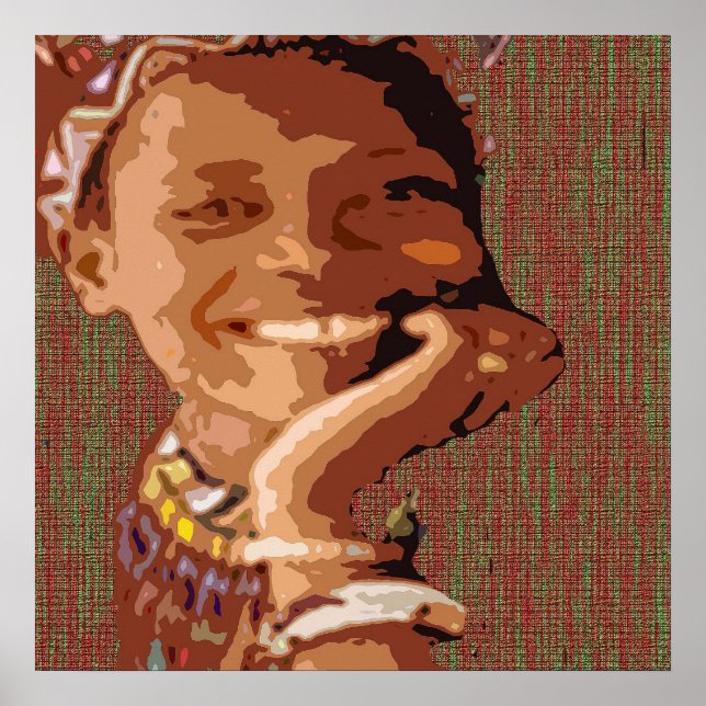 PÓSTER AFRO JOY (Frente)