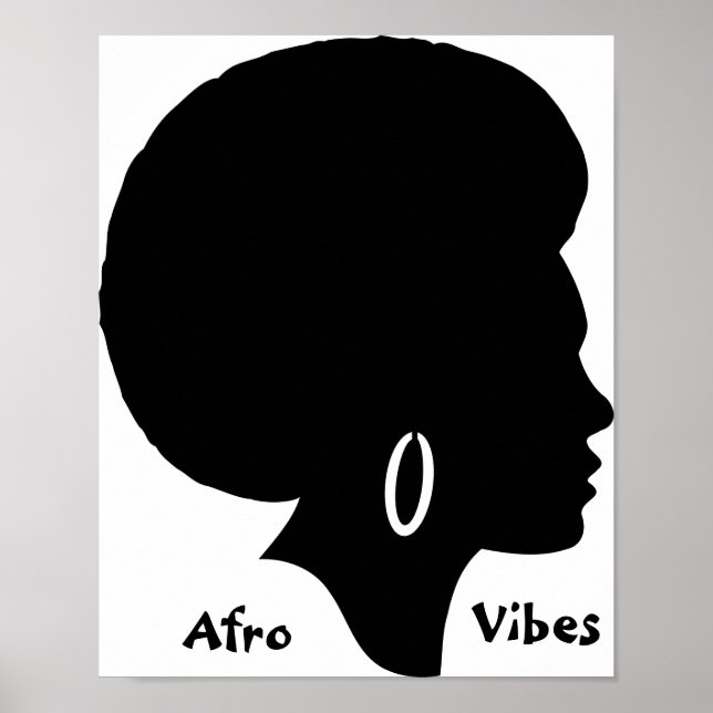Poster Afro Vibes Art (Frente)