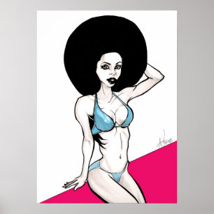 Poster Afrochick