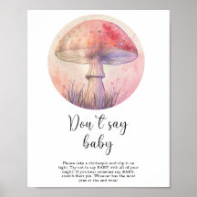 Agarico moscário fada - Não diga bebê