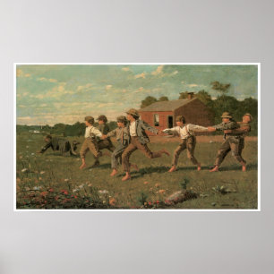 Poster Agarre o chicote, Winslow Homer 1872