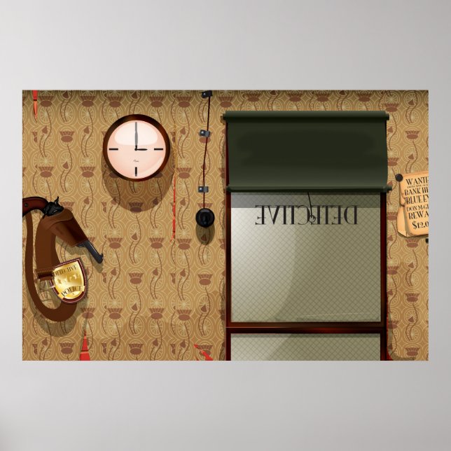 Póster Agência Detetive (Frente)