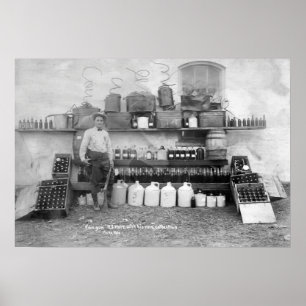 POSTER AGENTE DE PROIBIÇÃO FAMOSO - IRMÃO DA AL CAPONE