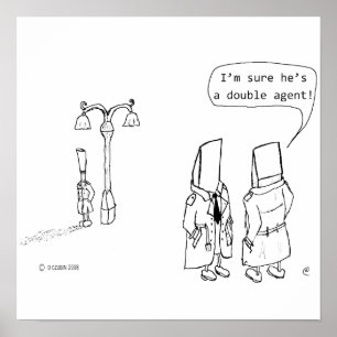 Póster Agente dobro