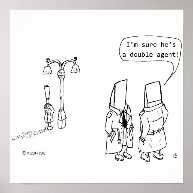 Póster Agente Duplo (Frente)