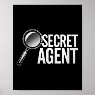 Poster Agente Secreto - Agente Secreto Agente Costume Ins