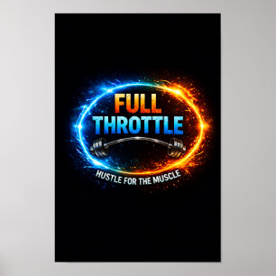 Poster Agitação de Alta Velocidade para o Cartaz do Muscl
