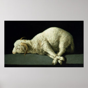 Póster Agnus Dei, c.1635-40