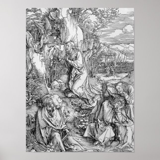 Póster Agonia no Jardim (Frente)