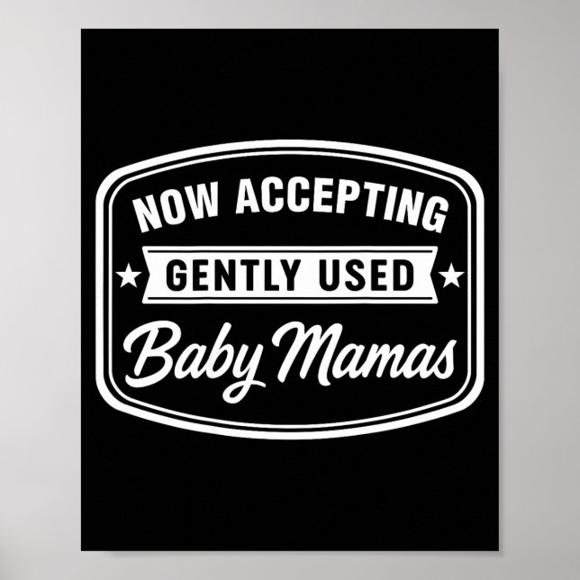 Poster Agora Aceitando Roupas de Mamães de Bebê Usadas En (Frente)