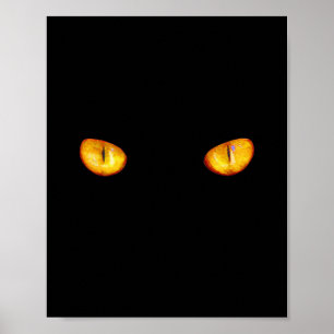 Poster Agora Ele Vê-Te Gato Negro